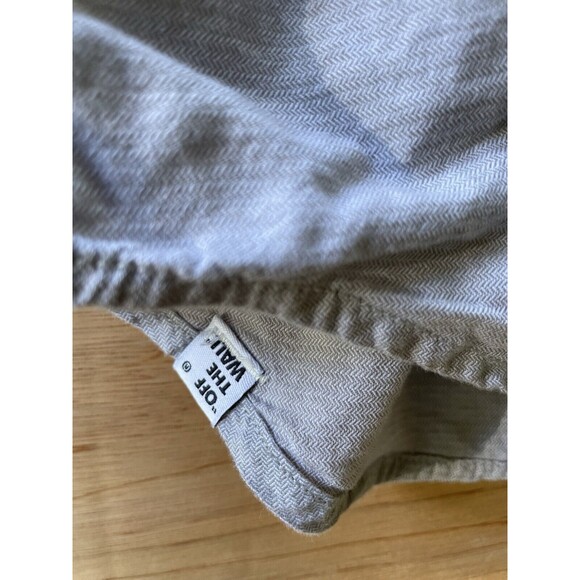 Vans Off The Wall Shirt Men XXL Gray Shirt Sleeve Button Down - Picture 5 of 11